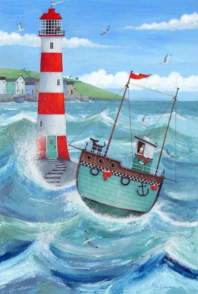 Постеры в морском стиле