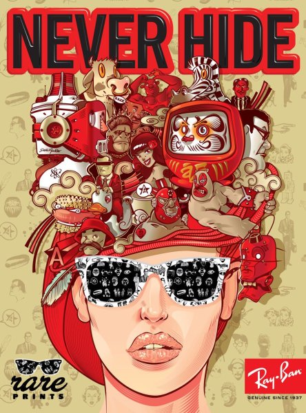 Ray ban Постер