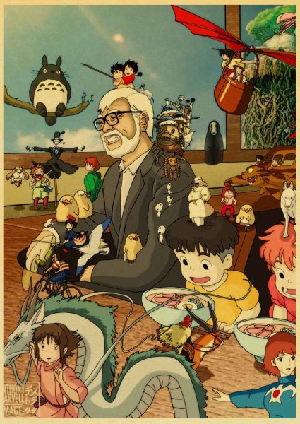 Герои Хаяо Миядзаки