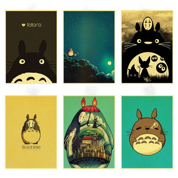 Герои Миядзаки Тоторо