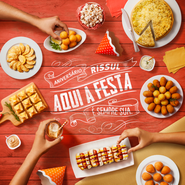 Рекламный плакат еды