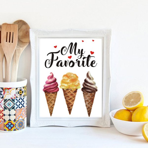 Продукты Постер