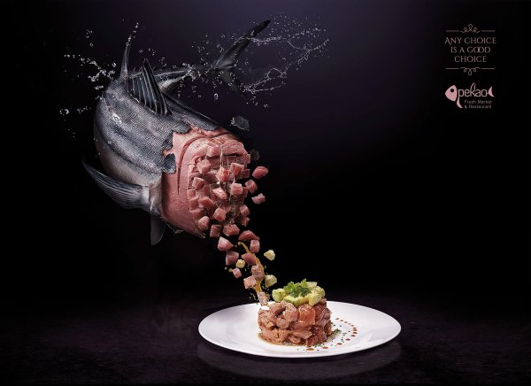 Креативная реклама кафе