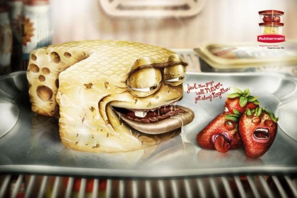 Креативная реклама продуктов