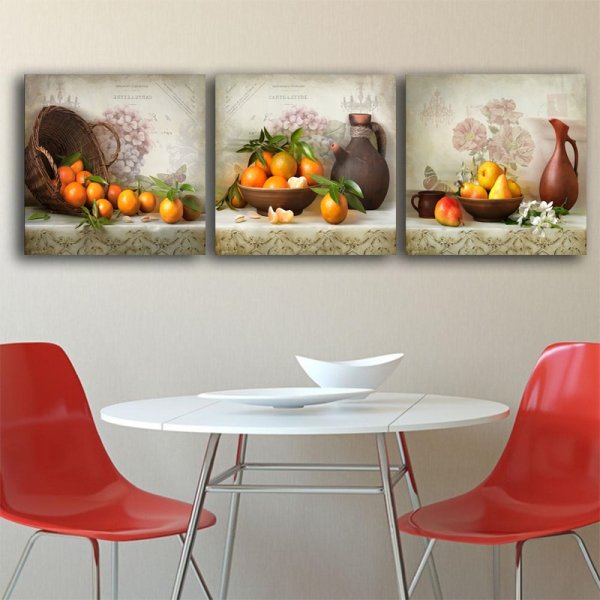 Постеры с едой на кухню