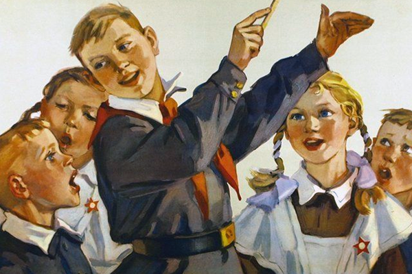 Советские школьные плакаты