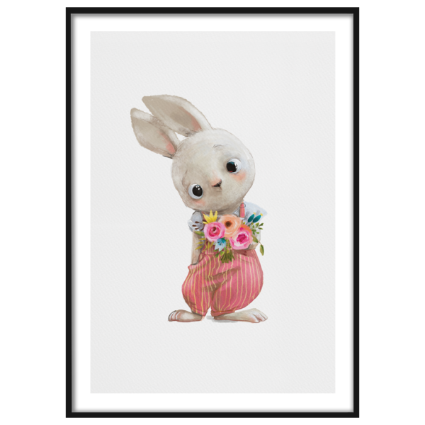 Постер кролик