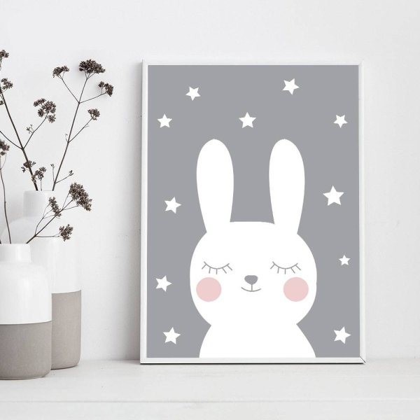 Новогодние постеры в скандинавском стиле