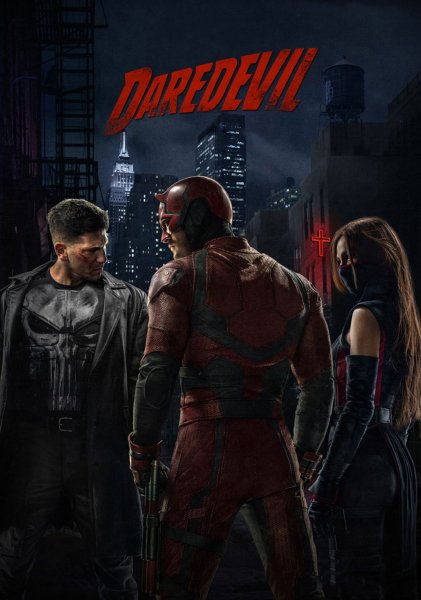 Сорвиголова сериал 3 сезон Постер