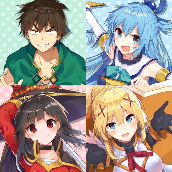 Богиня благослови этот прекрасный мир Постер