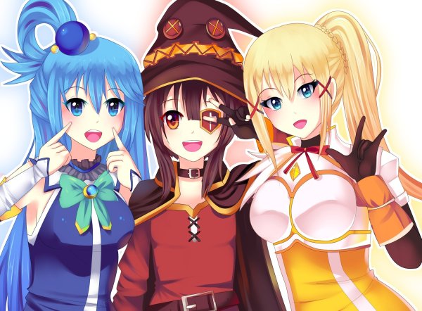 Аниме благослови богиня этот прекрасный мир