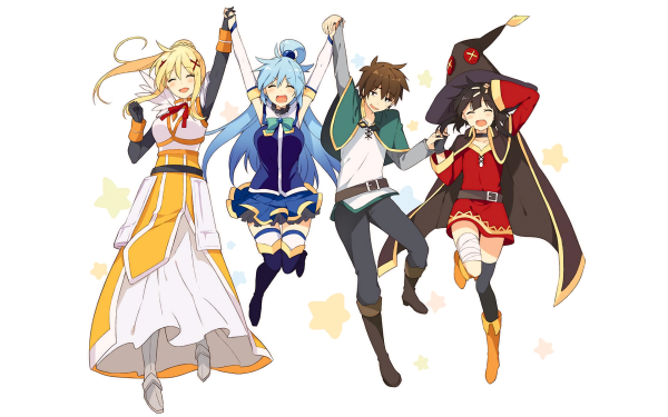 Konosuba группа Казумы