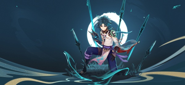 Геншин Импакт Постер