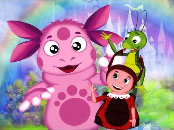 Герои мультика Лунтик