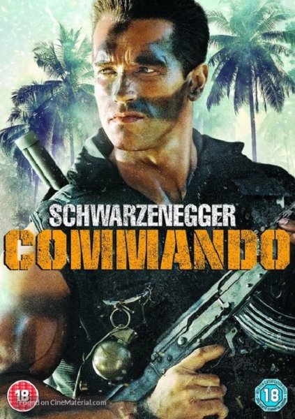 Коммандос фильм 1985 Постер