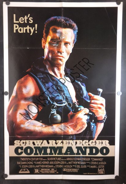 Арнольд Шварценеггер Коммандо 1985