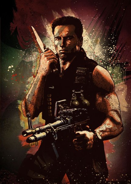 Арнольд Шварценеггер Коммандо 1985