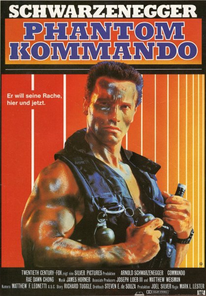 Коммандос фильм Постер