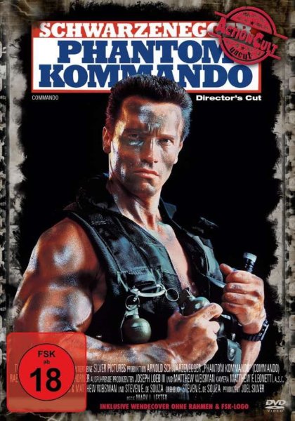 Коммандос (1988) Commando Постер