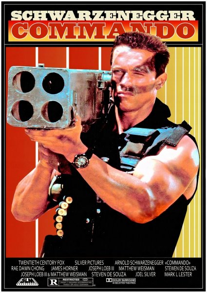 Коммандо 1985 Постер к фильму