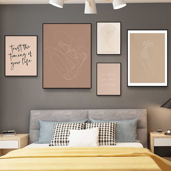 Абстракция в бежевых тонах