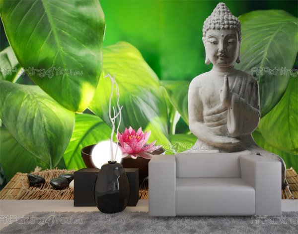 Голова Будды картина