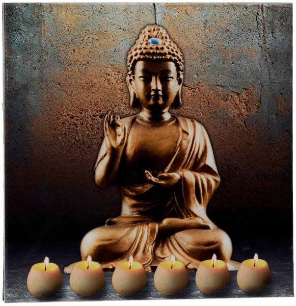 Медитирующий Будда картина