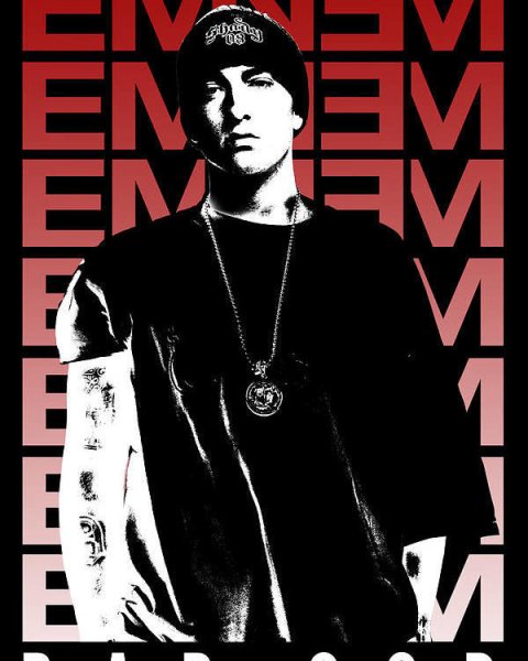 Постер плакат Eminem