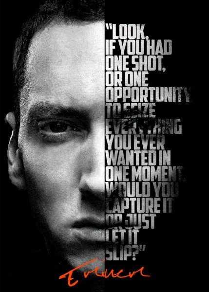 Эминем Постер