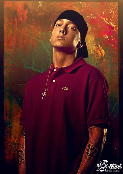 Эминем с бородой арт