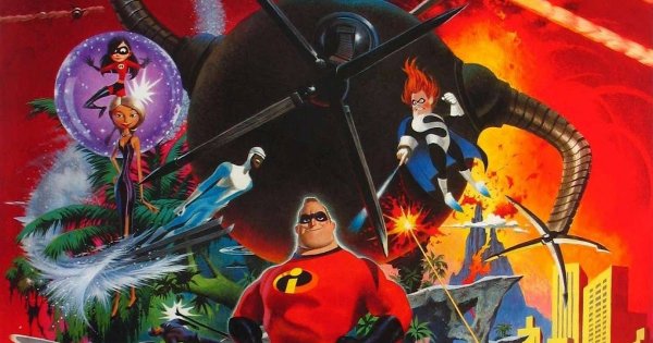 Суперсемейка мультфильм 2004 Постер