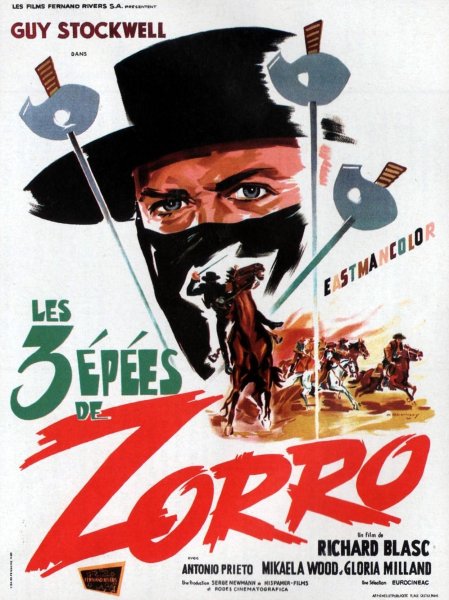 The Mask of Zorro 1998 poster