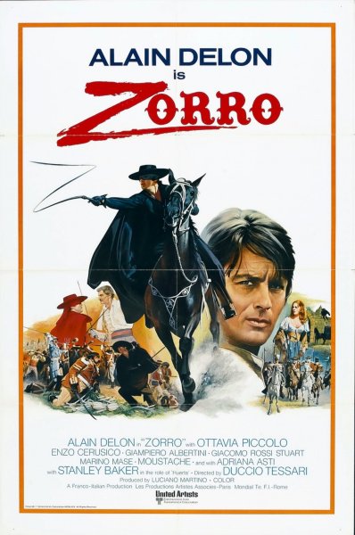 The Mask of Zorro 1998 poster