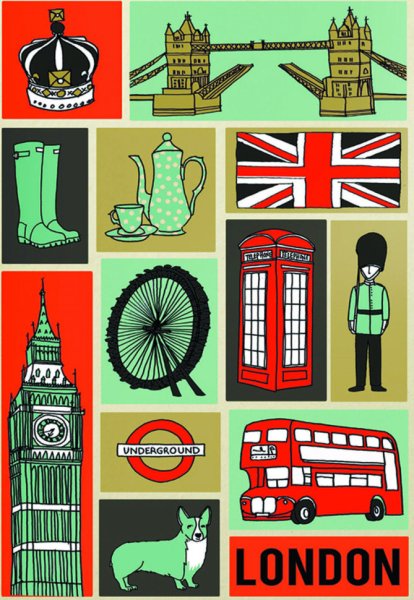 Символы Англии для детей