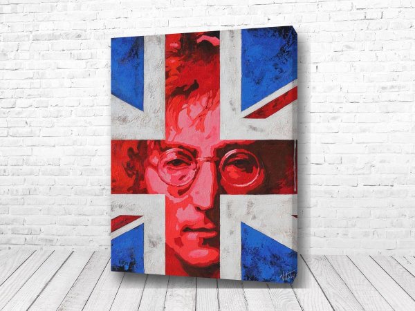 Панно (Постер) с фотопринтом на стену "британский флаг", 150x200 см