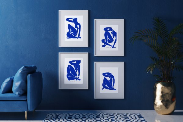 Набор из 3 постеров Матисс