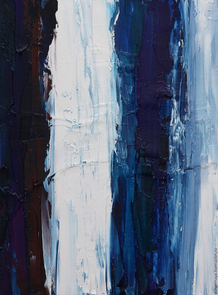 Абстракция в синих тонах