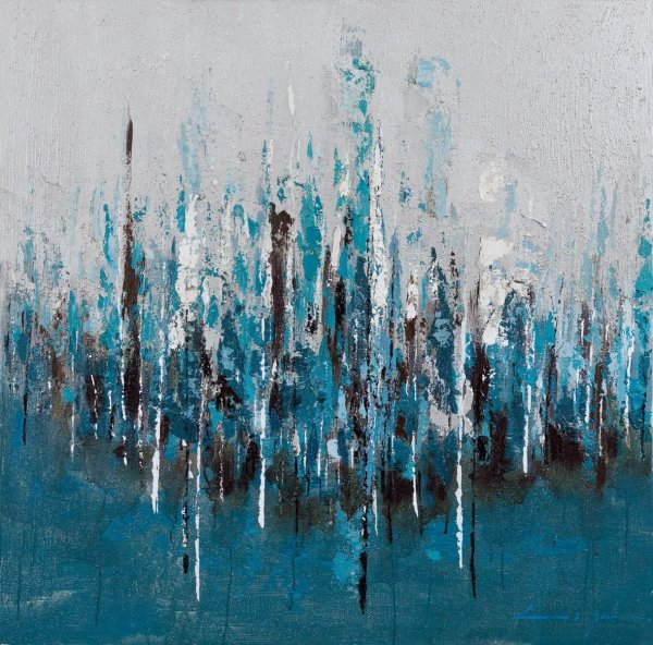 Картины в бирюзовых тонах