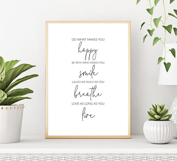 Плакат с текстом