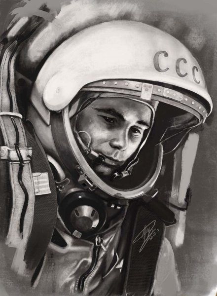 Постер Гагарина