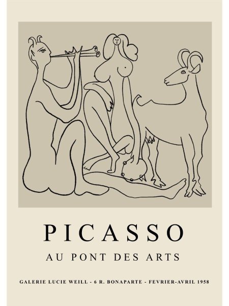 Постер Пикассо