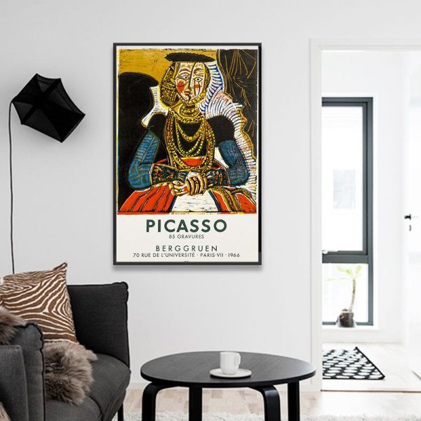 Постеры Пикассо в интерьере