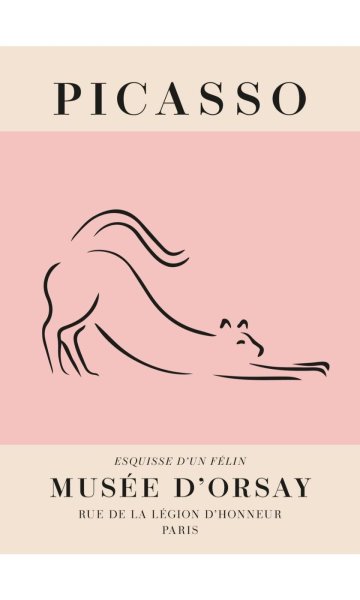 Постеры Пикассо в интерьере