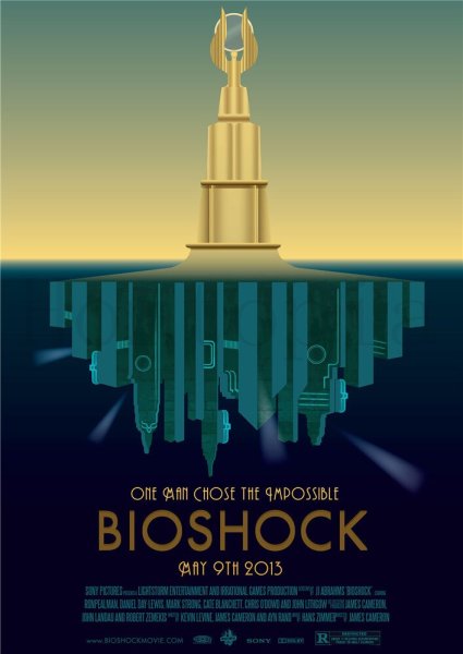 Bioshock плакаты из игры