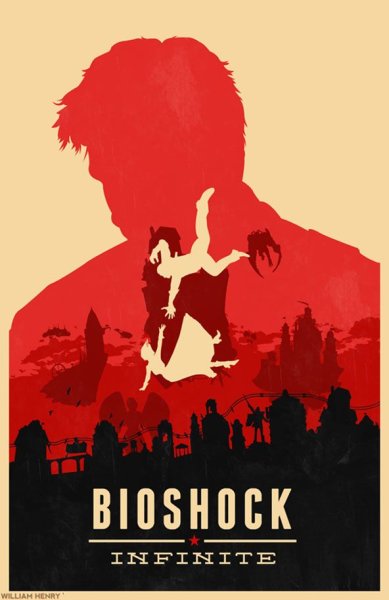 Bioshock Infinite плакаты