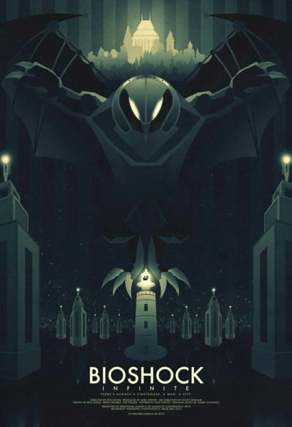 Bioshock Infinite плакаты