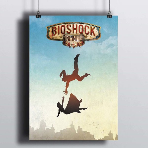 Биошок Инфинити Постер