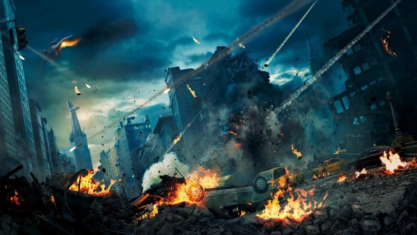 Мстители битва в Нью Йорке