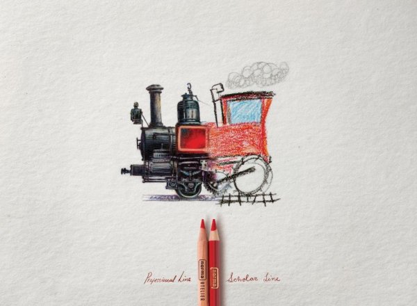 Креативная реклама канцелярии