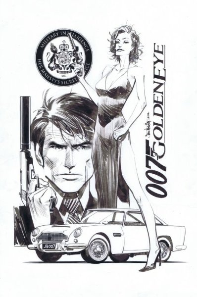 Бондиана иллюстрации